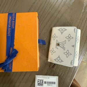 Louis Vuitton White Monogram Perforated Wallet
